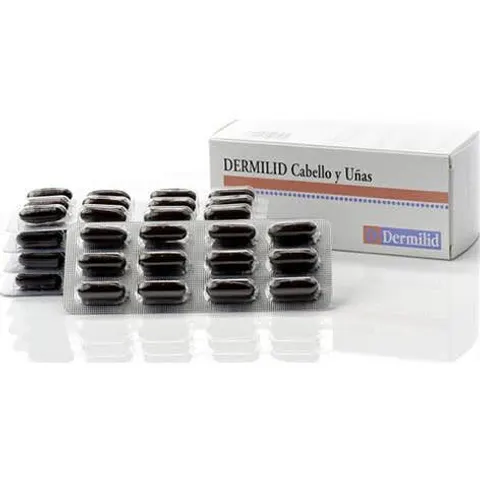 Dermilid Cabello y Uñas 60 cápsulas – imagen 3
