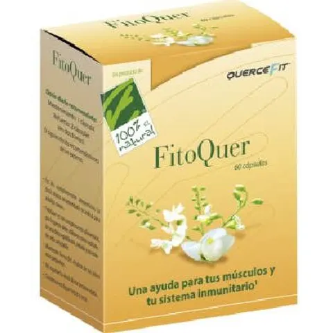 100% Natural Fitoquer 60 cápsulas – imagen 4