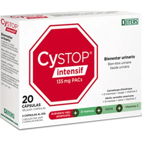 Deiters Cystop Intensif 20 Caps – imagen 2