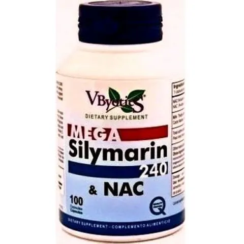 Vbyotics mega silimarina 240mg 100cap. – imagen 5