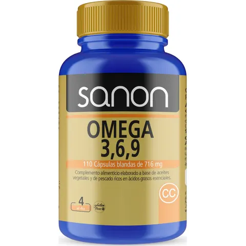 Sanon Omega 3,6,9 110 Caps – imagen 2