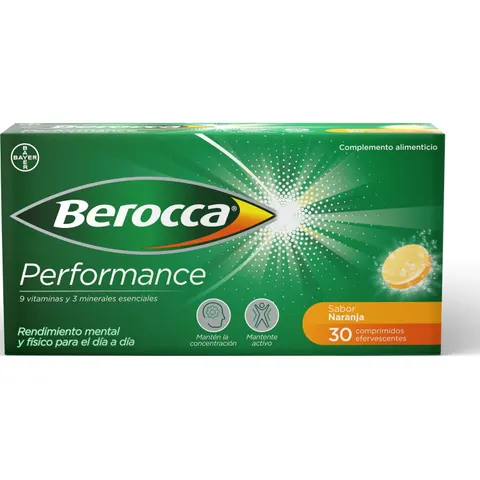 Berocca performance naranja 30comp. eferv. – imagen 2