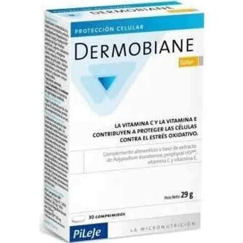 Pileje dermobiane solar 30comp. – imagen 2