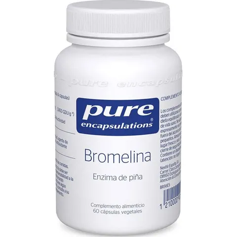 Pure Encapsulations Bromelina 60 Cápsulas – imagen 2