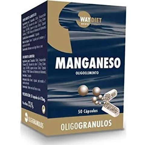 Waydiet Manganeso Oligoranulo 50 Cápsulas – imagen 4
