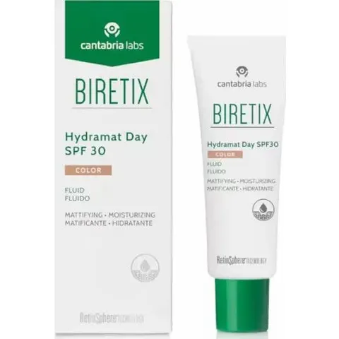 Biretix Hydramat Color Spf30 50ml – imagen 2