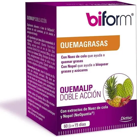 BIFORM Quemalip Doble Acción 60caps – imagen 2