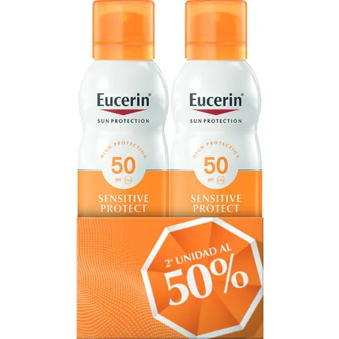 Eucerin duplo spray transparente dry touch fps50 2x200ml. – imagen 2