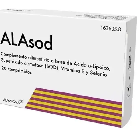 Alfasigma Alasod 20 Comprimidos – imagen 2