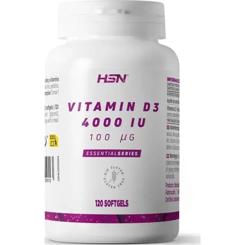 HSN Vitamina D3 4000UI 120 Perlas – imagen 3