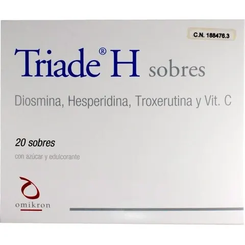 Omikron Triade H 20 Sobres – imagen 2