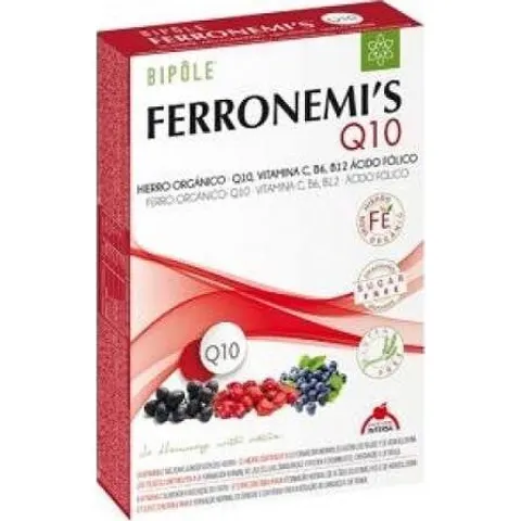 Intersa Bipôle Ferronemi's Q10 20 Ampollas – imagen 4
