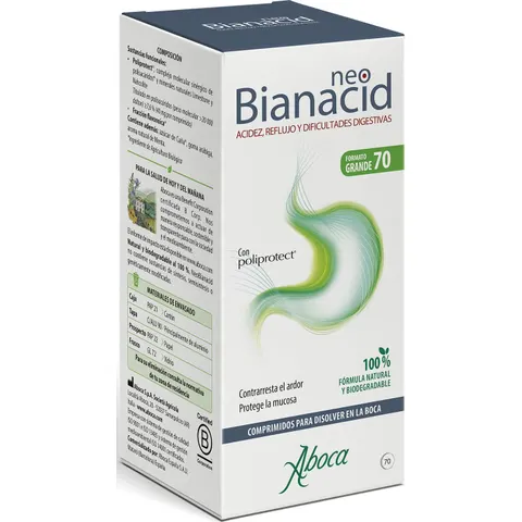Aboca NeoBianacid Sabor Menta 70comp – imagen 2