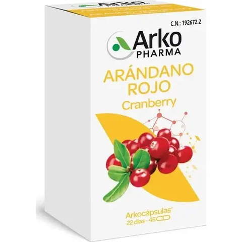 Arkopharma Arkocápsulas Arándano Rojo BIO 45caps – imagen 2
