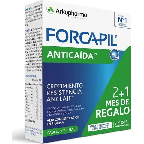Arkopharma Forcapil Anticaída 3x30 Comprimidos – imagen 2