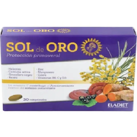 ELADIET Sol Oro 30 comp – imagen 3