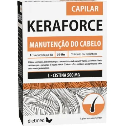 Dietmed Keraforce Capilar 30 Comprimidos – imagen 5