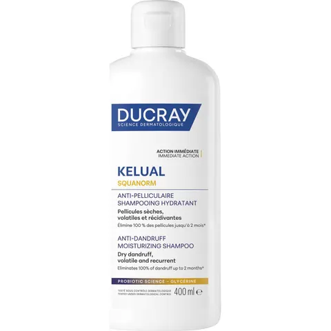 Ducray Kelual Squanorm Champú Caspa Seca 400 ml – imagen 2