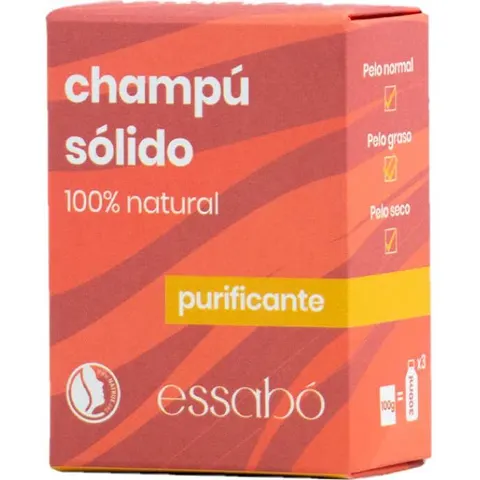 Essabo champu solido purificante 100gr. – imagen 4