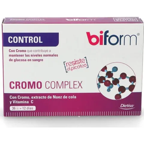Dietisa biform control cromo 36cap – imagen 3