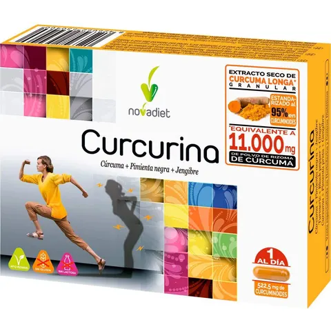 Novadiet Curcurina 30 Cápsulas – imagen 2