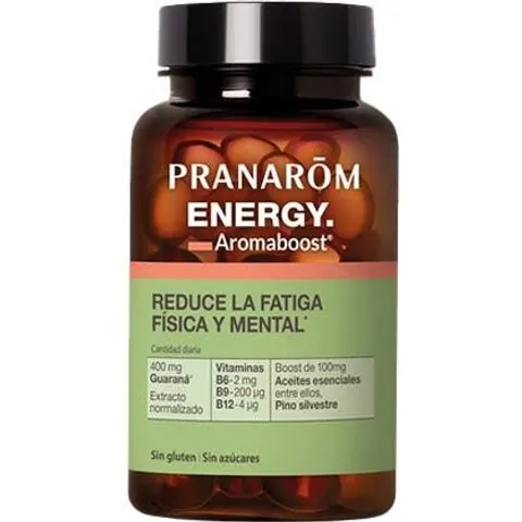 Pranarôm Aromaboost Energy 60 caps – imagen 2