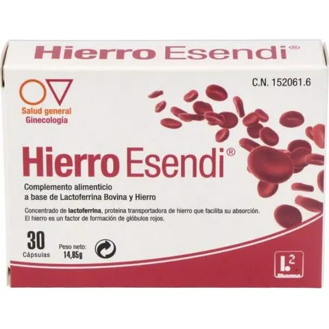 L2Pharma Hierro Esendi 30Cap. – imagen 3