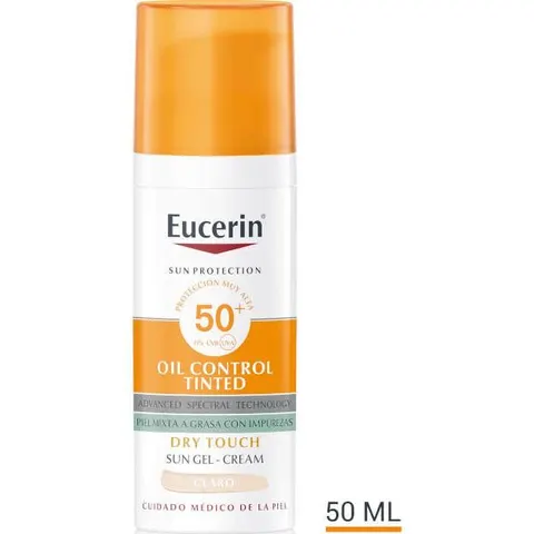 Eucerin face oil control dry gel spf50+ light – imagen 2