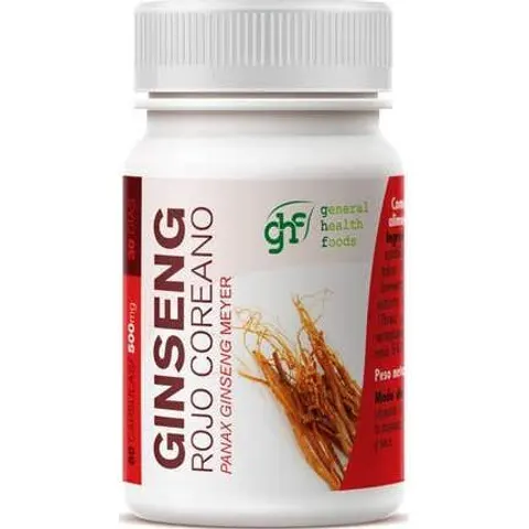Ghf ginseng rojo coreano 500mg. 60cap. – imagen 3