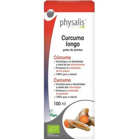PHYSALIS Cúrcuma Longa Bio 100 ml – imagen 3