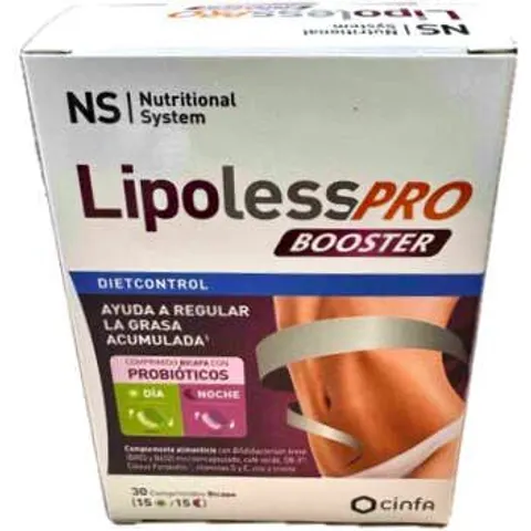 NS Nutritional System Ns Dietcontrol Lipoless Pro Booster 30comp – imagen 2
