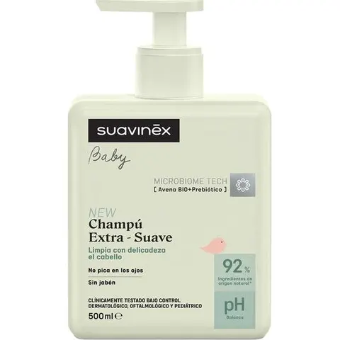 Suavinex Champú Extra Suave 500 ml – imagen 2