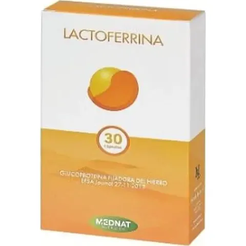 Mednat Nutrición Lactoferrina 30 Cápsulas – imagen 2