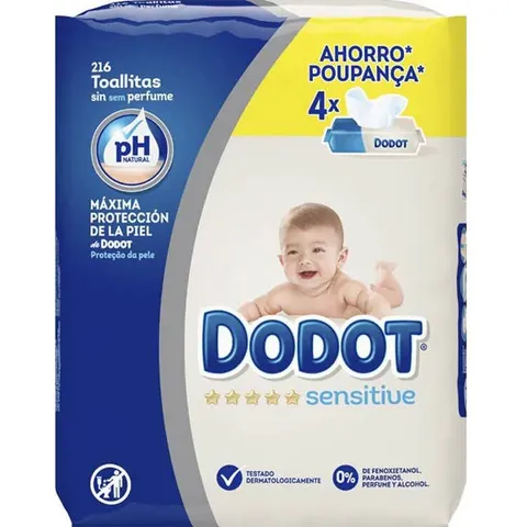 Dodot Toallitas Sensitive 4x56 uds – imagen 3