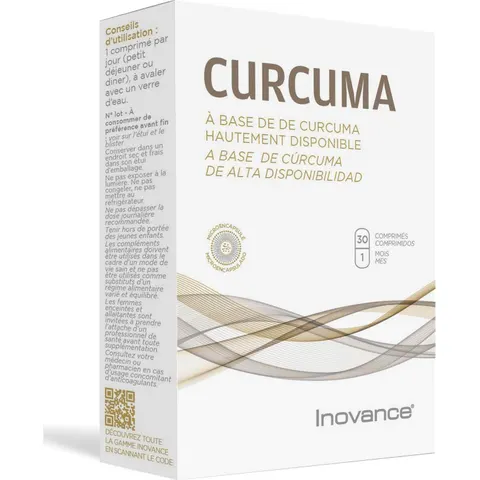 Inovance Curcuma 30 comp – imagen 2