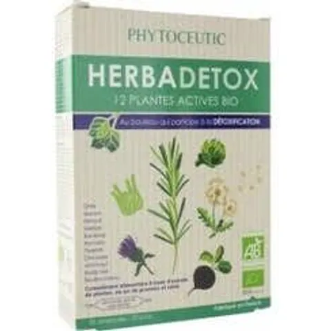Phytoceutic HERBADETOX BIO 20 Ampollas – imagen 4