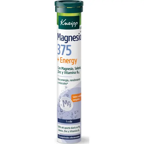 Kneipp Magnesio 375 Energy 15comp – imagen 2