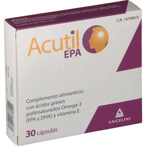 Acutil EPA 30 Cápsulas – imagen 3