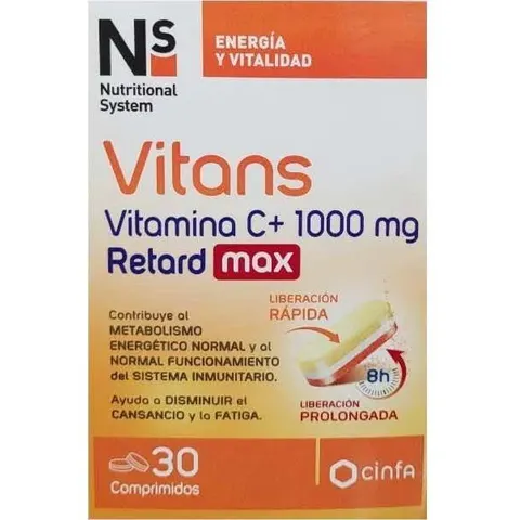 NS Nutritional System Ns Vitans 30 comp. – imagen 2