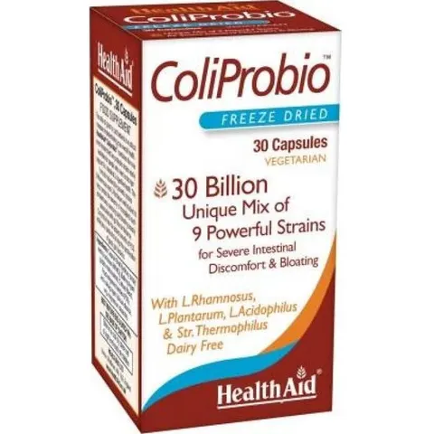 HealthAid Coliprobio 30 Cápsulas – imagen 3