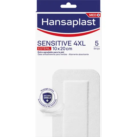 Hansaplast Sensitive 4XL 5 Apósitos – imagen 2