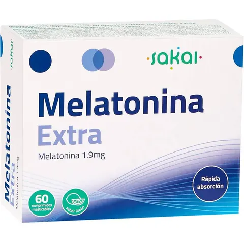 Sakai melatonina extra masticable 60comp. – imagen 2