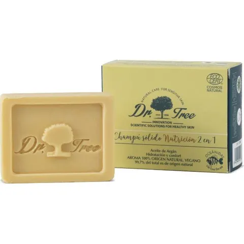 Dr. Tree Champú Solido 2 en 1 Nutrición 75gr – imagen 3