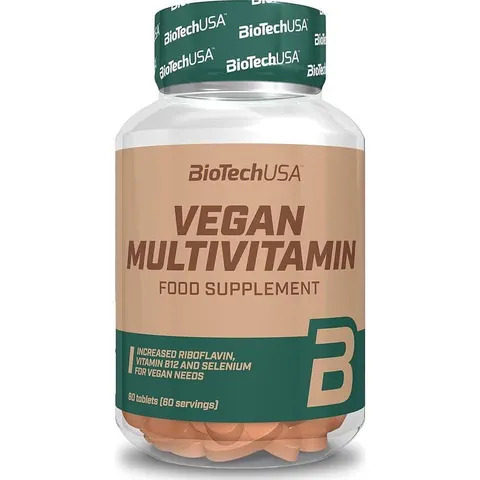 Biotechusa vegan multivitamin - 60 comp – imagen 2
