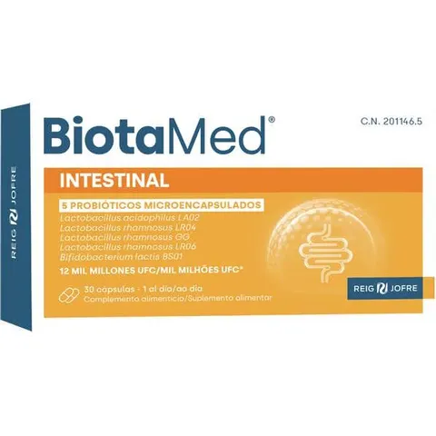 Forte pharma fortebiotic+ flora intestinal 30cap. – imagen 2
