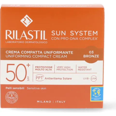 Rilastil Sun System SPF50+ Compacto Bronze 10g – imagen 3