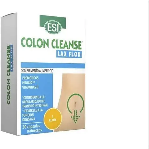 ESI Colon Cleanse Lax Flor 30caps – imagen 2