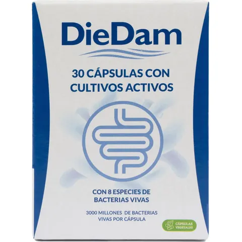 DieDam Probiótico 30 cápsulas – imagen 3