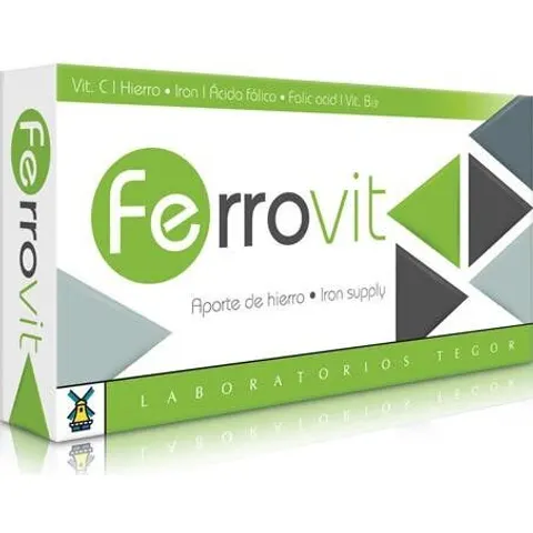 Laboratorios Tegor Ferrovit vitablets 30 comprimidos – imagen 3