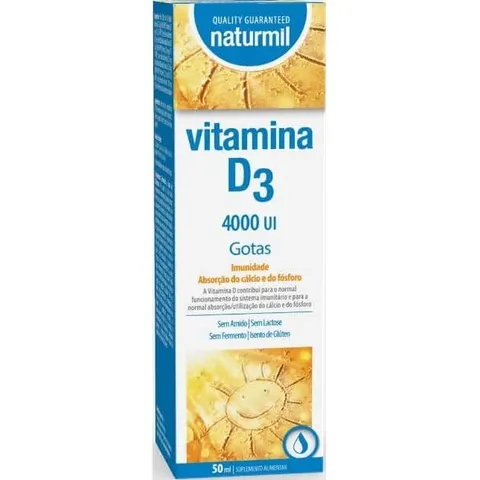 Naturmil Vitamina D3 50 ml – imagen 2